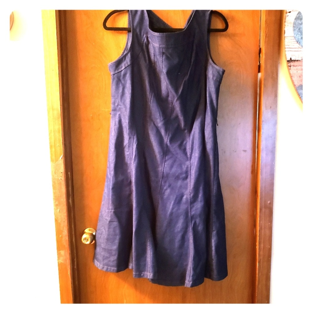 16W Sharagano denim dress
